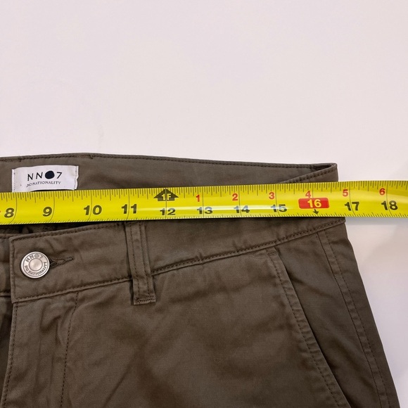 NNO7 No Nationality Marco Classic Chino Pants Greenish Brown Size 32 x 30 - Picture 9 of 13
